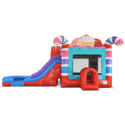 Candy202 1698279126 Candy Crush X-Large 5in1 Bounce House Slide Wet/Dry