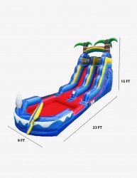 ocean20shark20wet20pic203 1697286970 🌊 #32 Ocean Shark 15ft Waterslide (W/Pool)