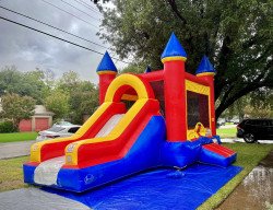 396543165 319303944050172 8618368936596292572 n 1699793767 🎊 #11 Vibrant Castle Bounce House W/Thrilling Slide (Dry)