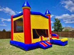 2420dry20Bounce20House 1682791093 😎 #24 Golden Fortress XL Bounce House W/Slide (Dry)