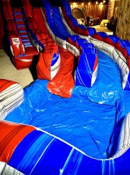 IMG 8378 1705123527 ⍟🇺🇸 #31 Captain America 20ft XL Dual Slide (W/Pool)