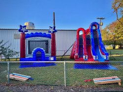 IMG 9467 1705887888 ⍟🇺🇸 #31 Captain America 20ft Tall XL Dual Slide (Dry)