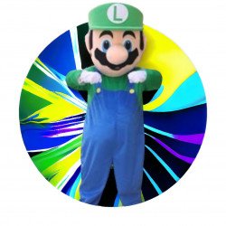 Luigi Mario Bros Mascot