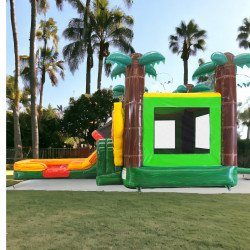 PhotoRoom 20240124 162812 1706135459 🦕 #29 Dinosaur XL 4in1 Bounce House Slide Wet/Dry