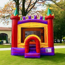 🏰 #10 Royal Red Castle Bounce House