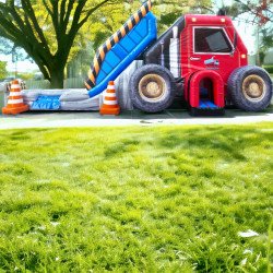 PhotoRoom 20240126 010258 1706278300 🚧 #41 Construction X-Large 5in1 Bounce House Slide Wet/Dry