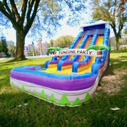 😜 #42 Funzone Party Waterslide Wet/Dry