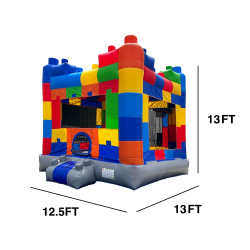 230525 productlisting 🧱 #15 Block Party Bounce House