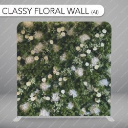 Backdrop Classy Floral Wall