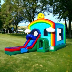 ☀️ #37 Sunny Adventure X-Large 4in1 Bounce Slide Wet/Dry