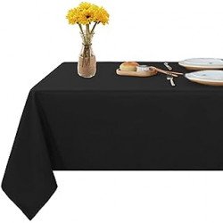 Table Cloth Rectangular Black