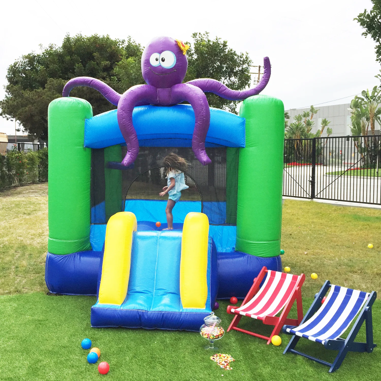 🐙 #T2 Toddler Octopus Mini Bounce House