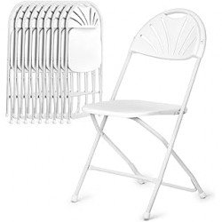 Set of 6 White Chairs