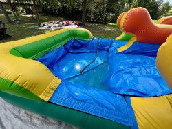 unnamed 2 1719283581 #35 Sunburst 15ft Extra Wide Lane Waterslide W/Attached Pool