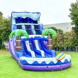 Surf Beach 17ft Double Lane Waterslide