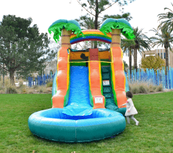 SUMMER20BREEZE202 1750432907 #38 Summer Breeze 13FT Waterslide W/Attached Pool