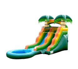SUMMER20BREEZE203 1750432908 #38 Summer Breeze 13FT Waterslide W/Attached Pool