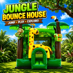 #9 Jungle Bounce House