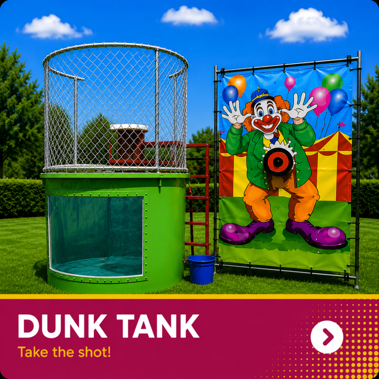 Foam Party & Dunk Tanks
