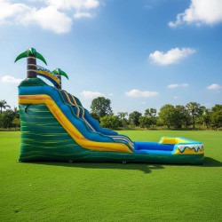 Image2012 1784994753 1 #43 🌴 NEW 🌊 Island Rush | Dual Lane Waterslide with Pool (Wet) 🥇⭐