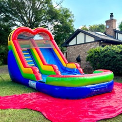 Photoroom 20240624 232319 1719289420 #36 🌈 Bigger Crowd, Bigger Fun | Color Splash XL Waterslide with Pool (Wet) 🥇⭐