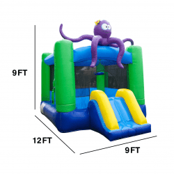 octopus206 1707705084 #T2 Toddler Octopus Mini Bounce House